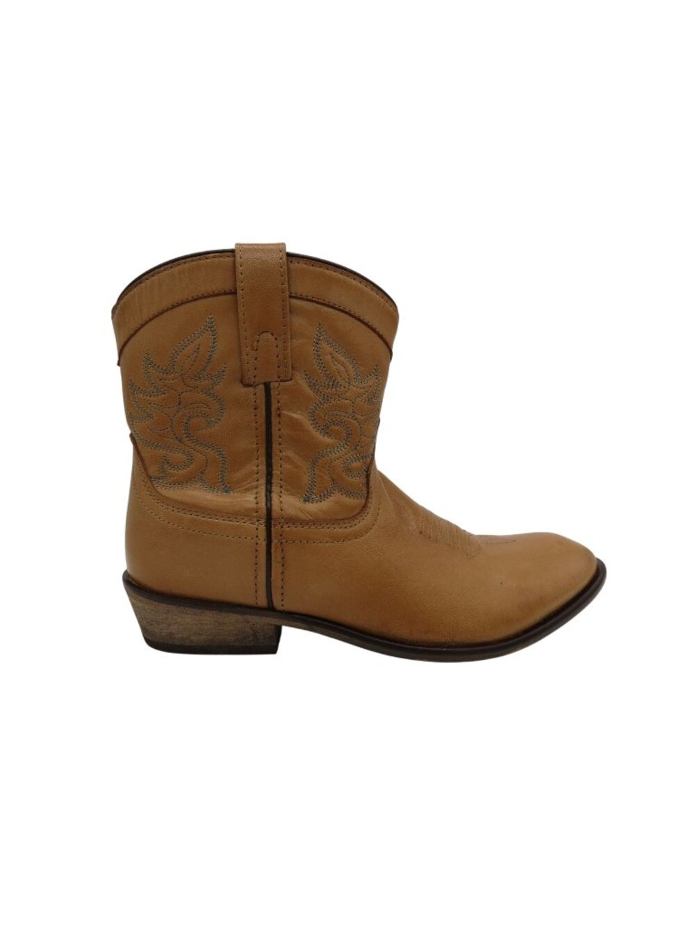 DINGO Women's 6" Willie Western Fashion Boots in Antique Tan Size 8.5 Ankle